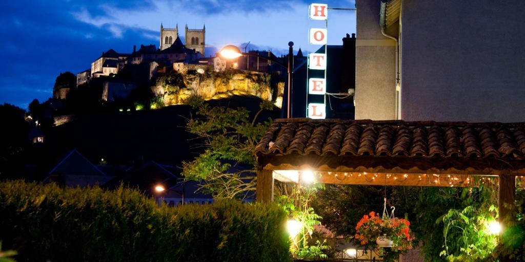 Les Messageries Hotel Saint-Flour  Ngoại thất bức ảnh